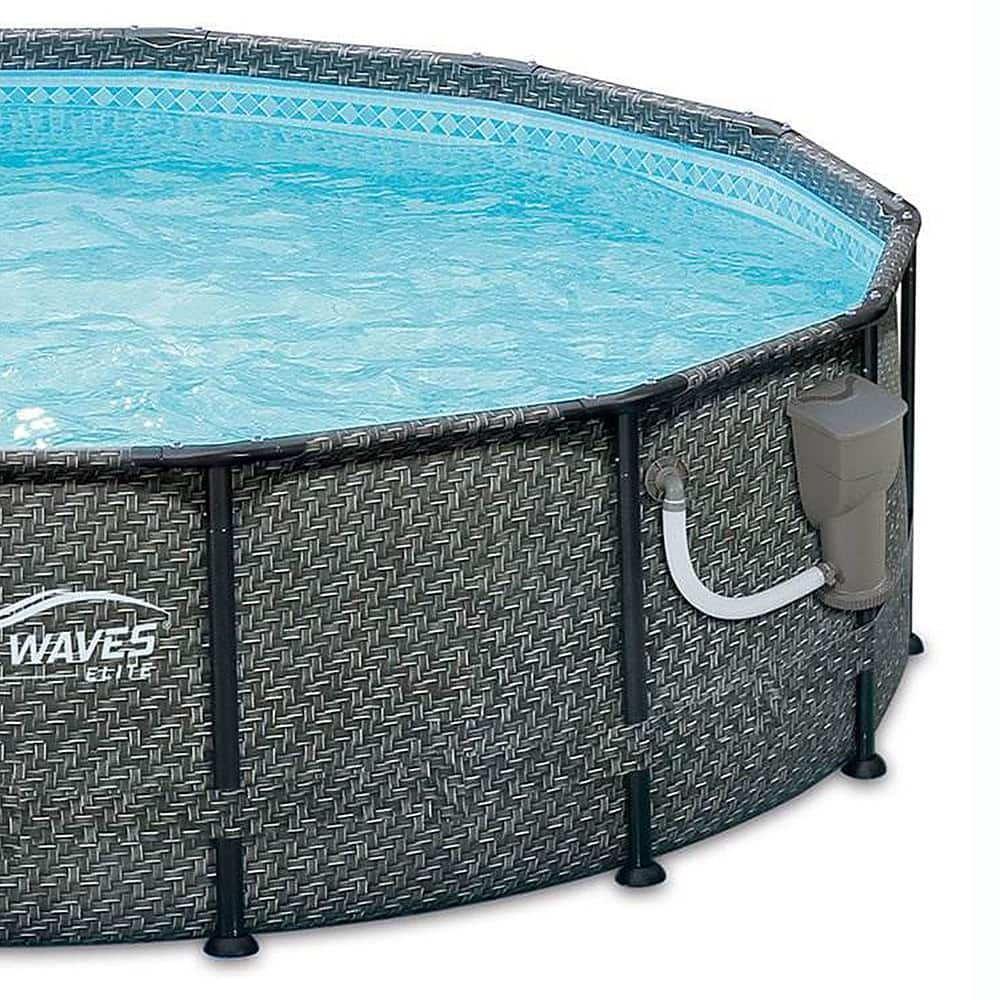 Customer Reviews: Summer Waves 14ft x 48in Round Above Ground Pool Set ...