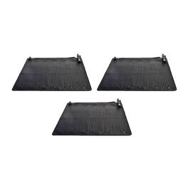 Intex - Above Ground Swimming Pool Water Heater Solar Mat (3 Pack) - Black