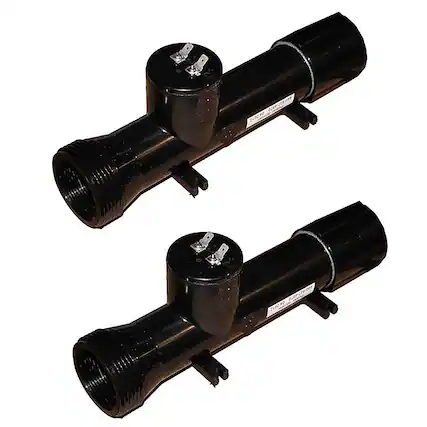 Front. Main Access - Air Ionizer Swimming Pool Replacement Chamber System (2 Pack).