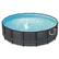 Front. Summer Waves - 16ft x 48in Above Ground Frame Pool Set with Pump.