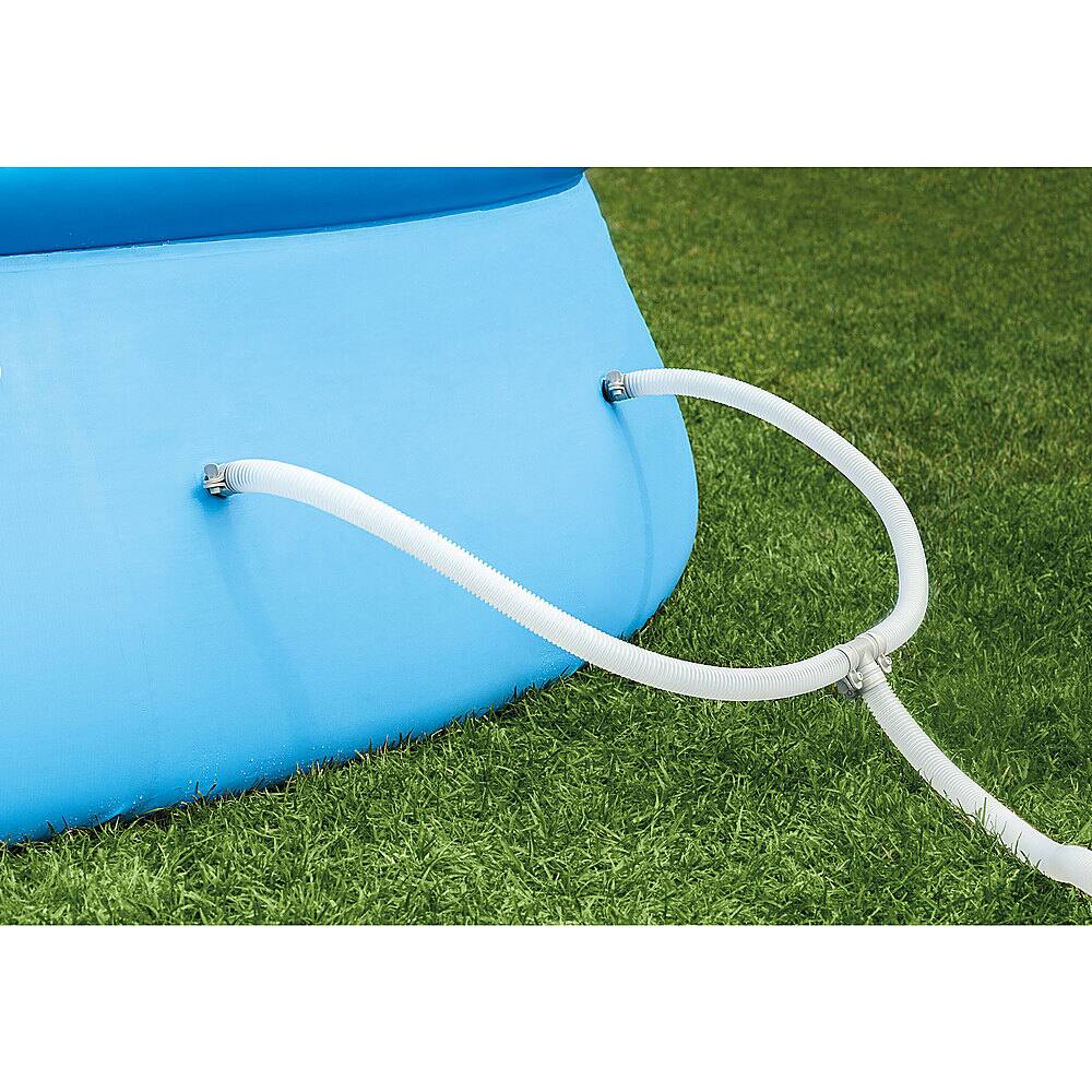 Alt View 18. Intex - Pool Cover & Easy Set 10ft x 30in Inflatable Pool - Blue.