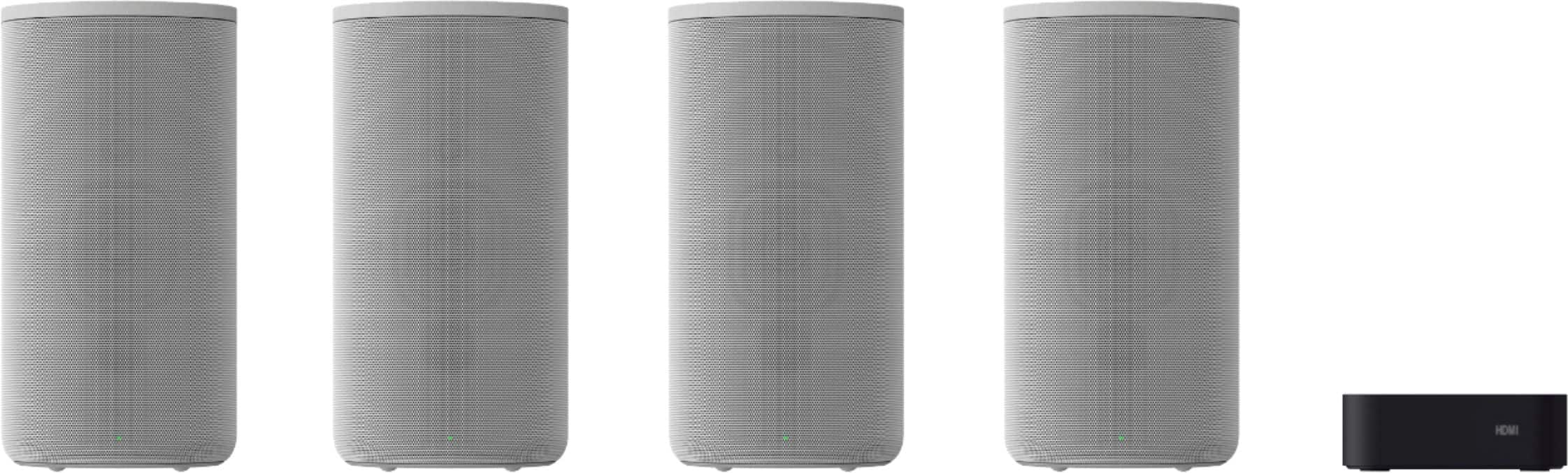 Sony - HT-A9 7.1 Channel High Performance Home Theater System - Light Gray - Front_Zoom