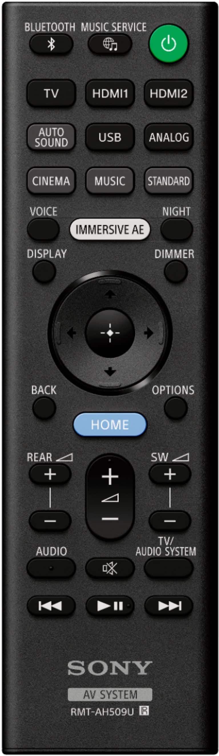 Alt View 17. Sony - HT-A7000 7.1.2 Channel Soundbar with Dolby Atmos - Black.