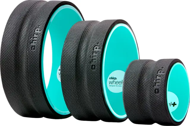 Front. Chirp - Wheel+ for Back Pain Relief - 3 Pack - Mint.