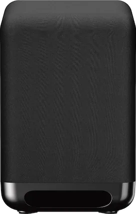 Front. Sony - SA-SW5 300W Wireless Subwoofer - Black.