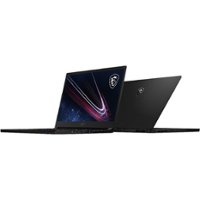 MSI - GS66 Stealth 15.6" Gaming Laptop - Intel Core i7 - 16 GB Memory - NVIDIA GeForce RTX 3080 - 1 TB SSD - Core Black - Front_Zoom