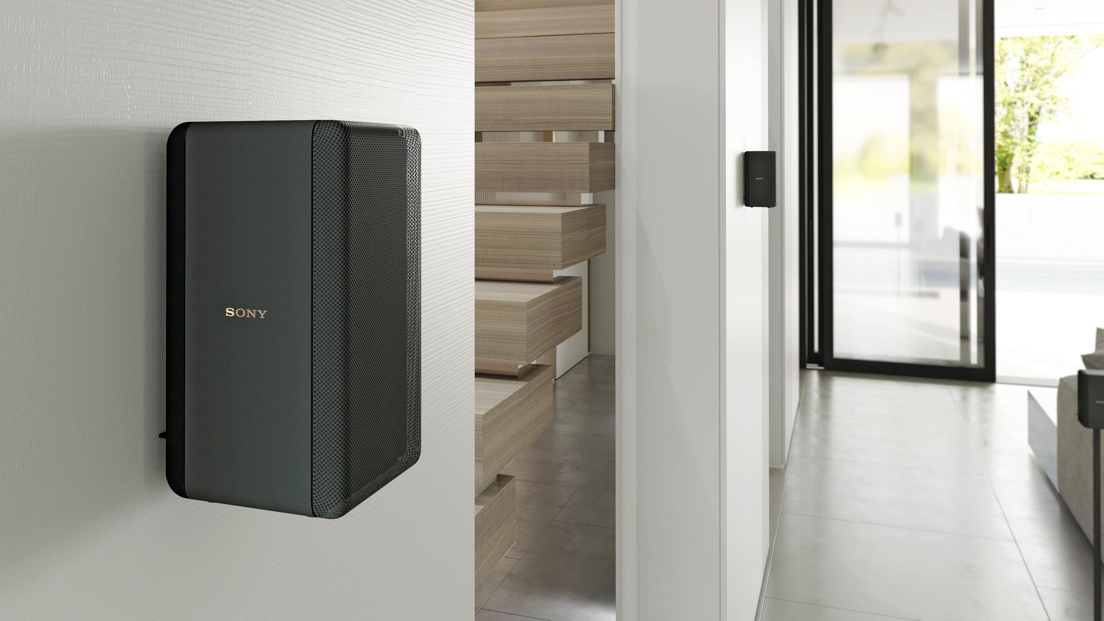 Alt View 13. Sony - SA-RS3S Wireless Rear Speaker - Black.