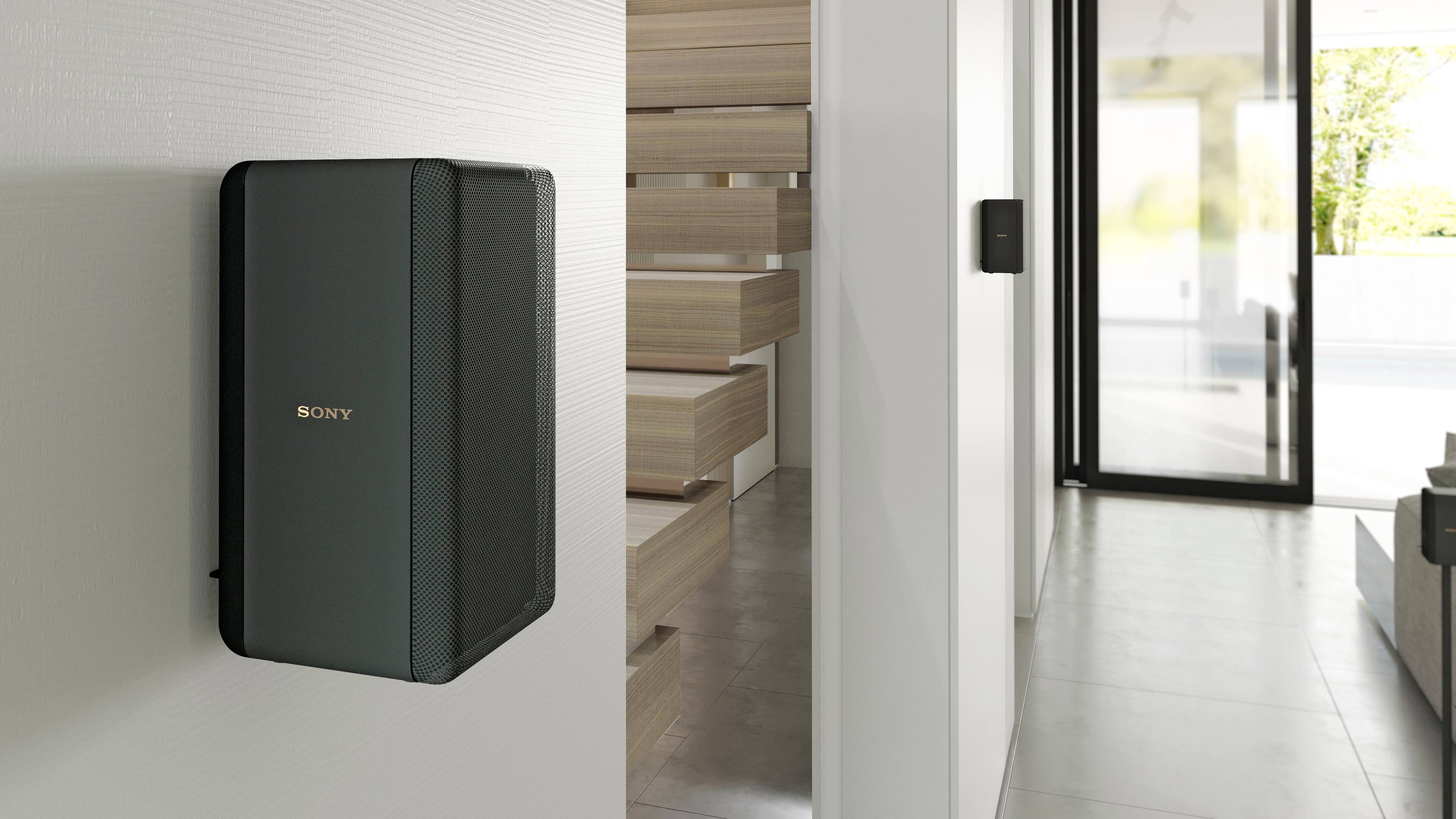 Alt View 13. Sony - SA-RS3S Wireless Rear Speaker - Black.