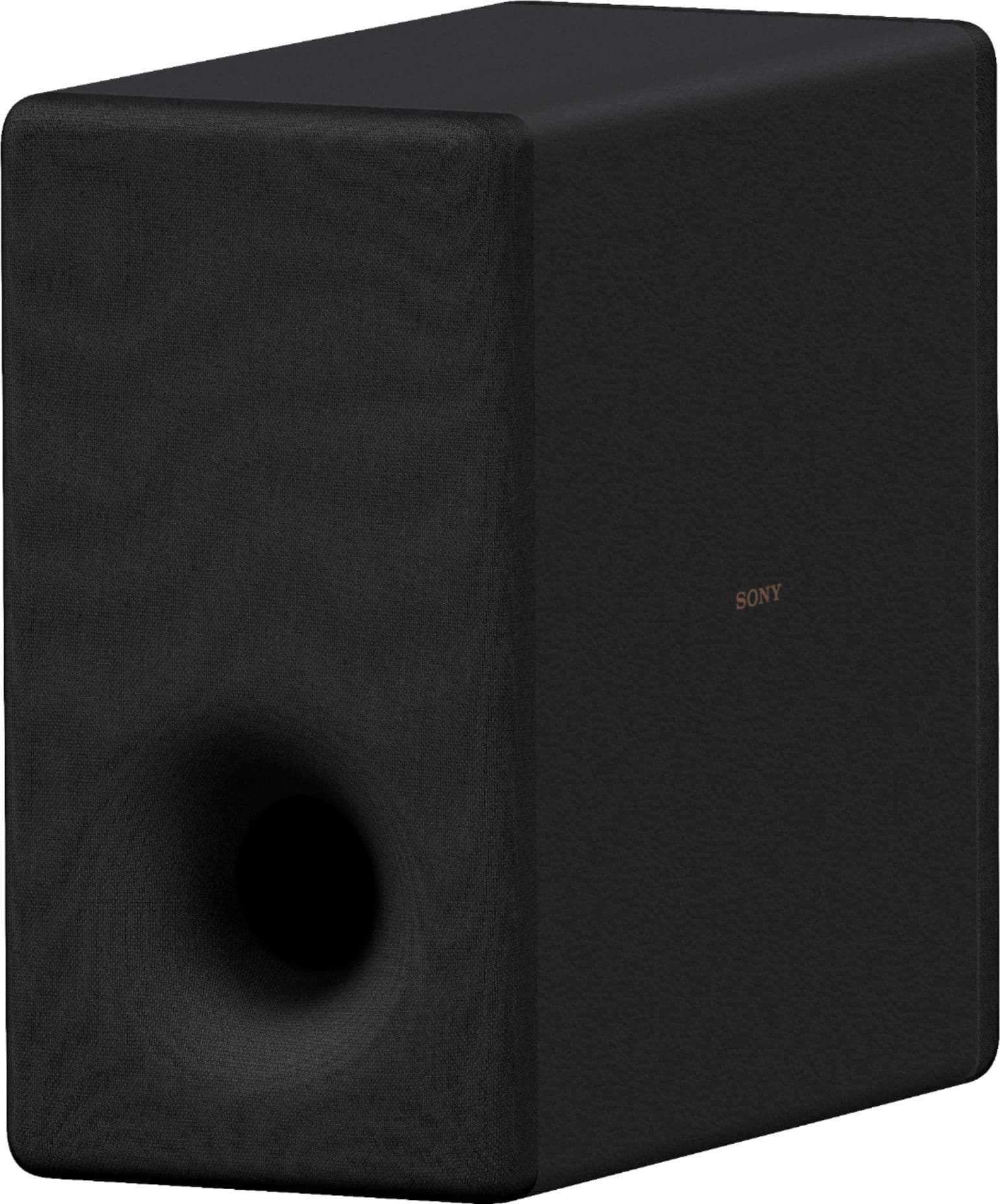 Angle View: Sony - SA-SW3 200W Wireless Subwoofer - Black