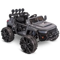 Huffy - Spec Ops Truck 12V Electric Ride On Toy for Kids - Grey - Angle_Zoom