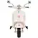 Front. Huffy - 6V Kids Ride-On Vespa Scooter - White.
