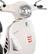 Alt View 11. Huffy - 6V Kids Ride-On Vespa Scooter - White.