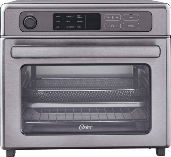 Oster RapidCrisp Digital Air Fryer Oven Stainless Steel 2115890  Oster RapidCrisp Digital Air Fryer Oven Stainless Steel 2115890