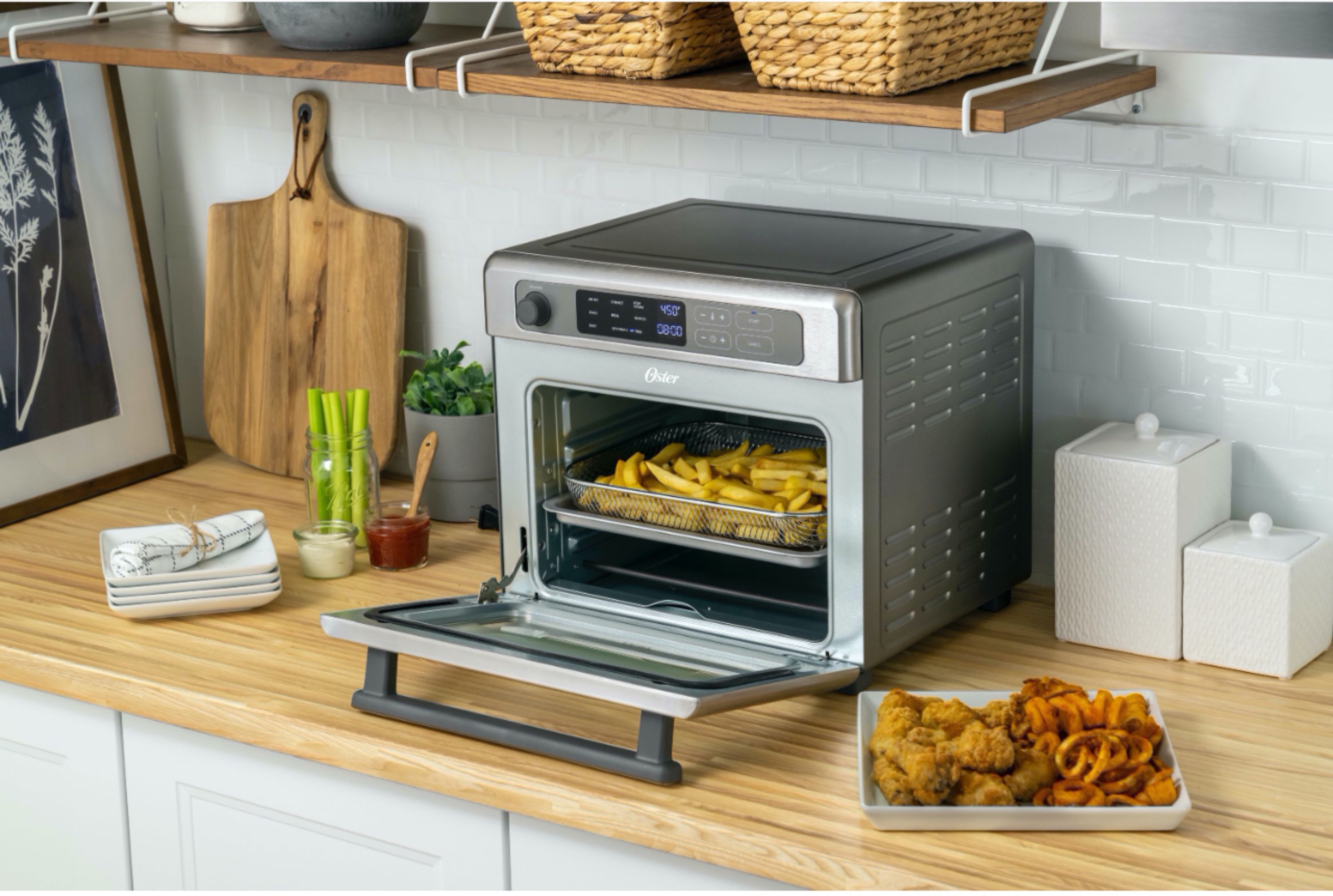 Best Buy: Oster RapidCrisp Digital Air Fryer Oven Stainless Steel
