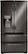 Front Zoom. LG - 22 Cu. Ft. 4-Door French Door Counter-Depth Smart Refrigerator with External Tall Ice and Water - Black stainless steel.