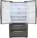 Alt View 12. LG - 22 Cu. Ft. 4-Door French Door Counter-Depth Smart Refrigerator with External Tall Ice and Water - PrintProof Black Stainless Steel.