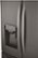 Alt View Zoom 35. LG - 22 Cu. Ft. 4-Door French Door Counter-Depth Smart Refrigerator with External Tall Ice and Water - Black stainless steel.