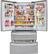 Alt View 27. LG - 22 Cu. Ft. 4-Door French Door Counter-Depth Smart Refrigerator with External Tall Ice and Water - PrintProof Stainless Steel.