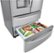 Alt View Zoom 23. LG - 22 cu ft 4-Door French Door Refrigerator with WiFi and Craft Ice - Stainless steel.