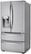 Left Zoom. LG - 22 cu ft 4-Door French Door Refrigerator with WiFi and Craft Ice - Stainless steel.