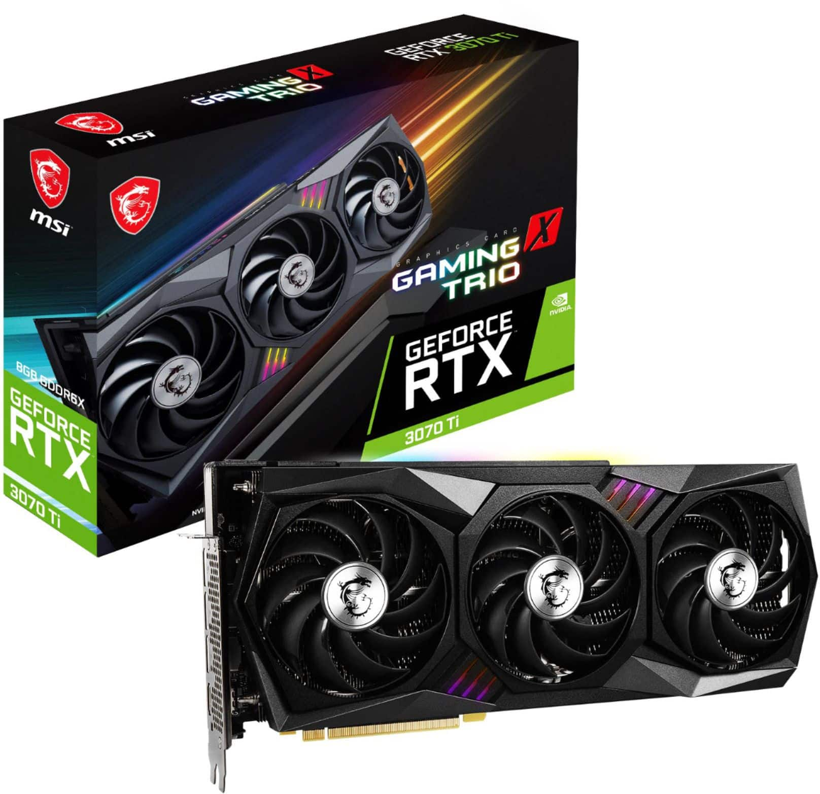 MSI NVIDIA GeForce RTX 3070 Ti GAMING X TRIO 8G PCI 4.0 Graphics Card Black RTX 3070 Ti X TRIO 8G - Best Buy