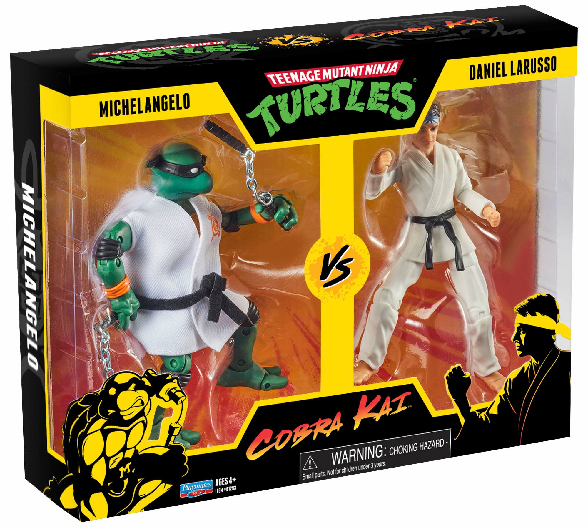 Teenage Mutant Ninja Turtles Mikey Vs Daniel Larusso Best Buy