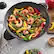 Alt View 12. Oster - DiamondForce 4.7 Qt Nonstick Electric Wok with Lid.