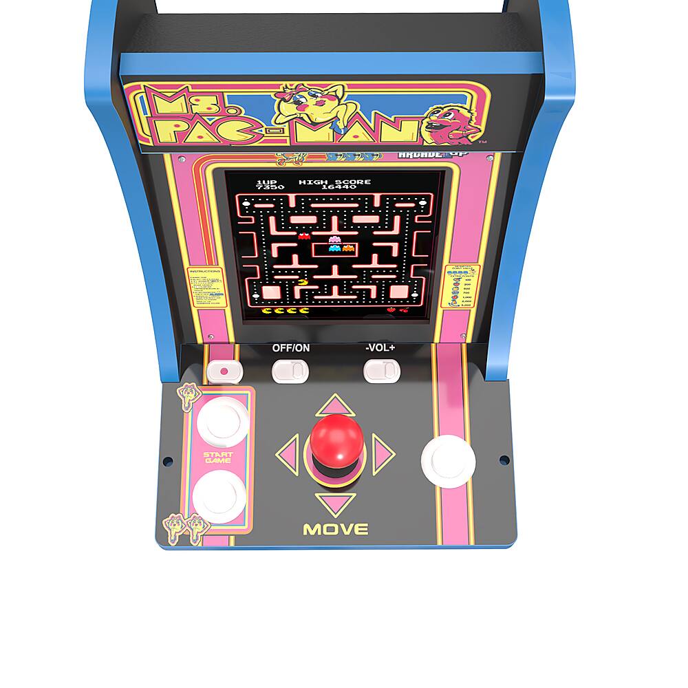 Best Buy: Arcade1Up Ms. Pac-Man Counter-Cade MSP-C-01335