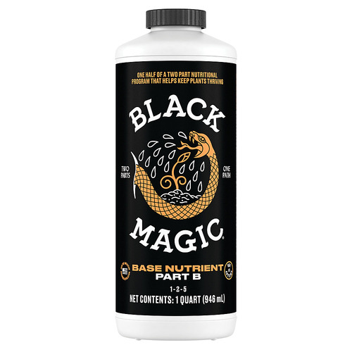Black Magic Base Nutrient Part B 32oz - Black