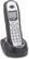 Angle Standard. Uniden - 5.8GHz Cordless Expansion Handset/Charger - Gray/Silver.