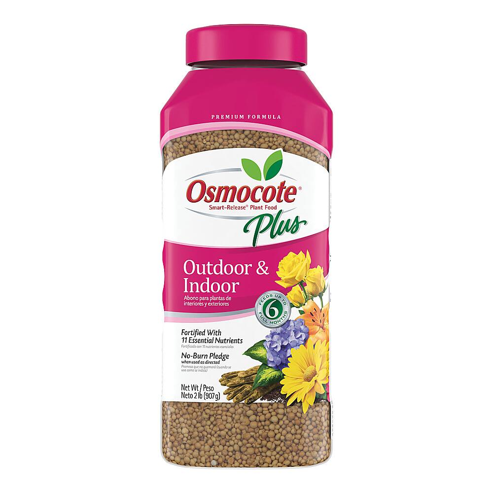 Front. Osmocote - Osmocote Smart-Release Plant Food Plus Outdoor & Indoor - Black.