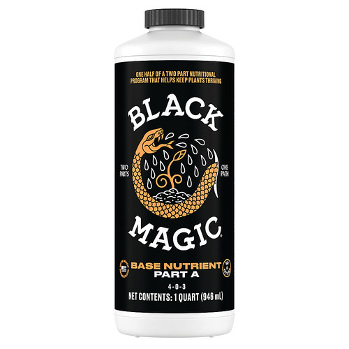 Black Magic Base Nutrient Part A 32oz - Black