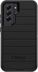 OtterBox - Defender Pro Series Hard Shell for Samsung Galaxy S21 FE 5G - Black - Front_Zoom