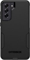 OtterBox - Commuter Series Hard Shell for Samsung Galaxy S21 FE 5G - Black - Front_Zoom