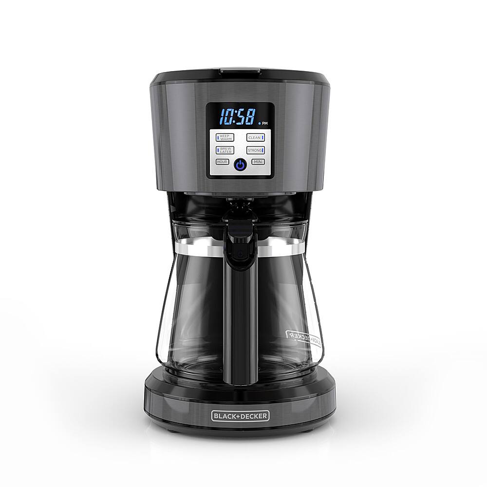 Best Buy Black+Decker 12cup Programmable Coffee Maker Black CM1331BS1
