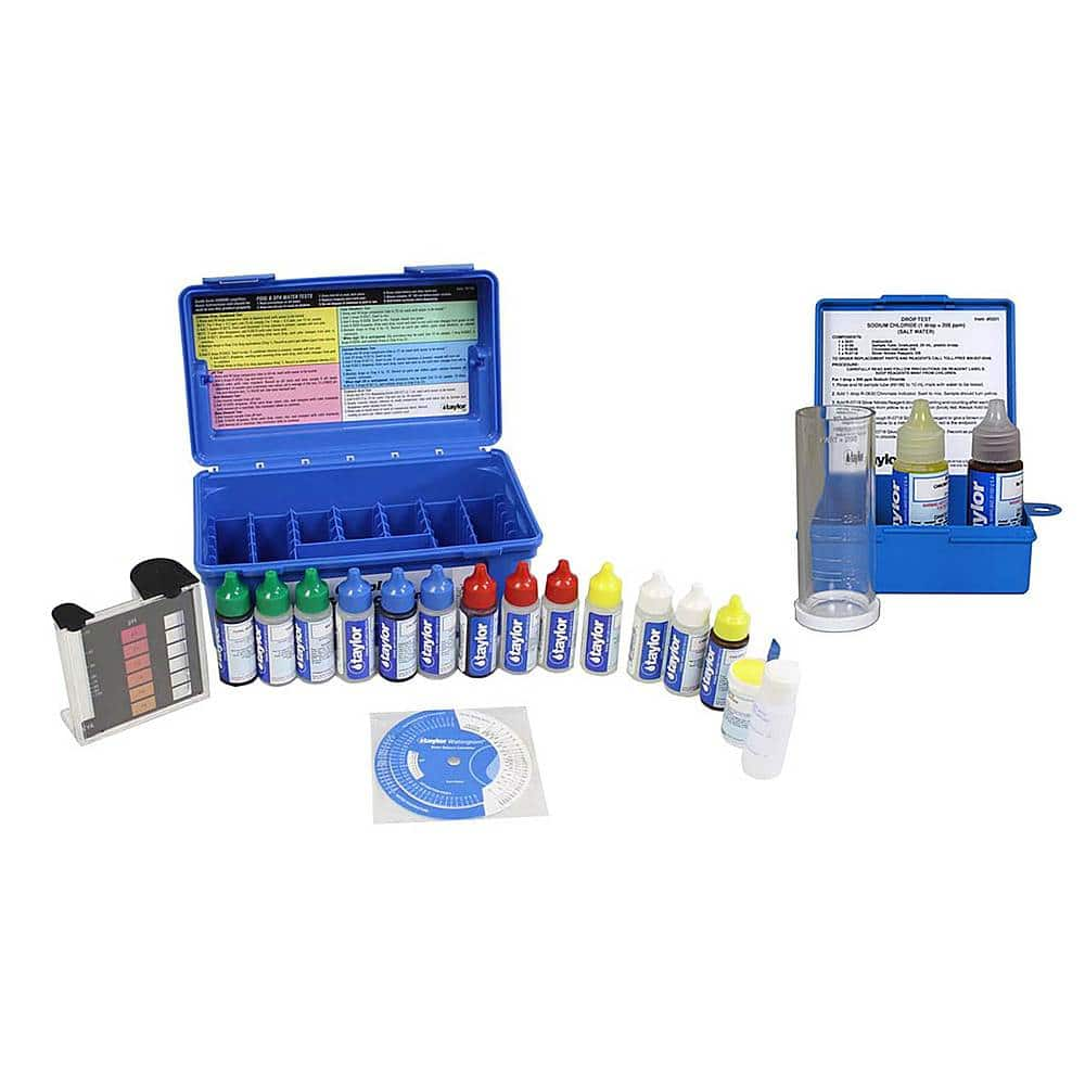 Taylor - Pool/Spa Test Kit +  Sodium Chloride Salt Test