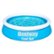 Front Zoom. Bestway - Fast Set 6 Foot x 20 Inch Outdoor Inflatable Round Swimming Pool Set - Blue.