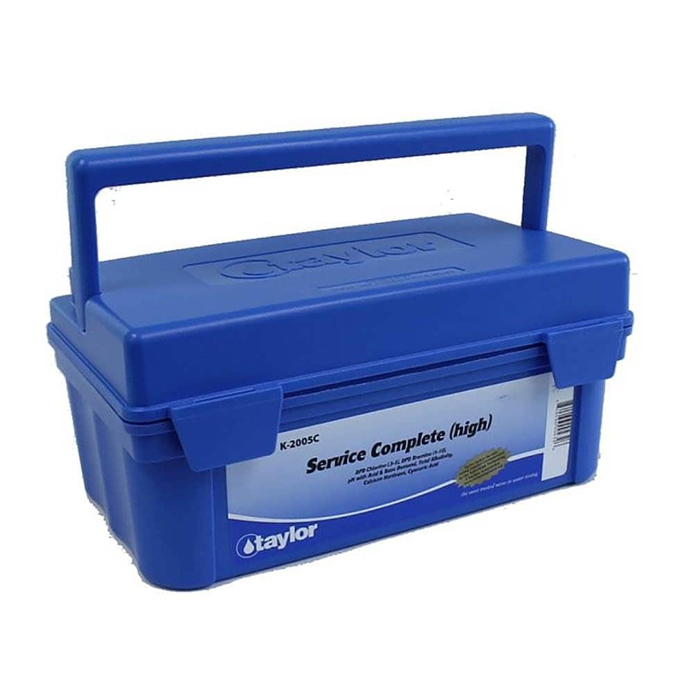 Best Buy Taylor Swimming Pool Bromine Chlorine pH Test Kit K2005C