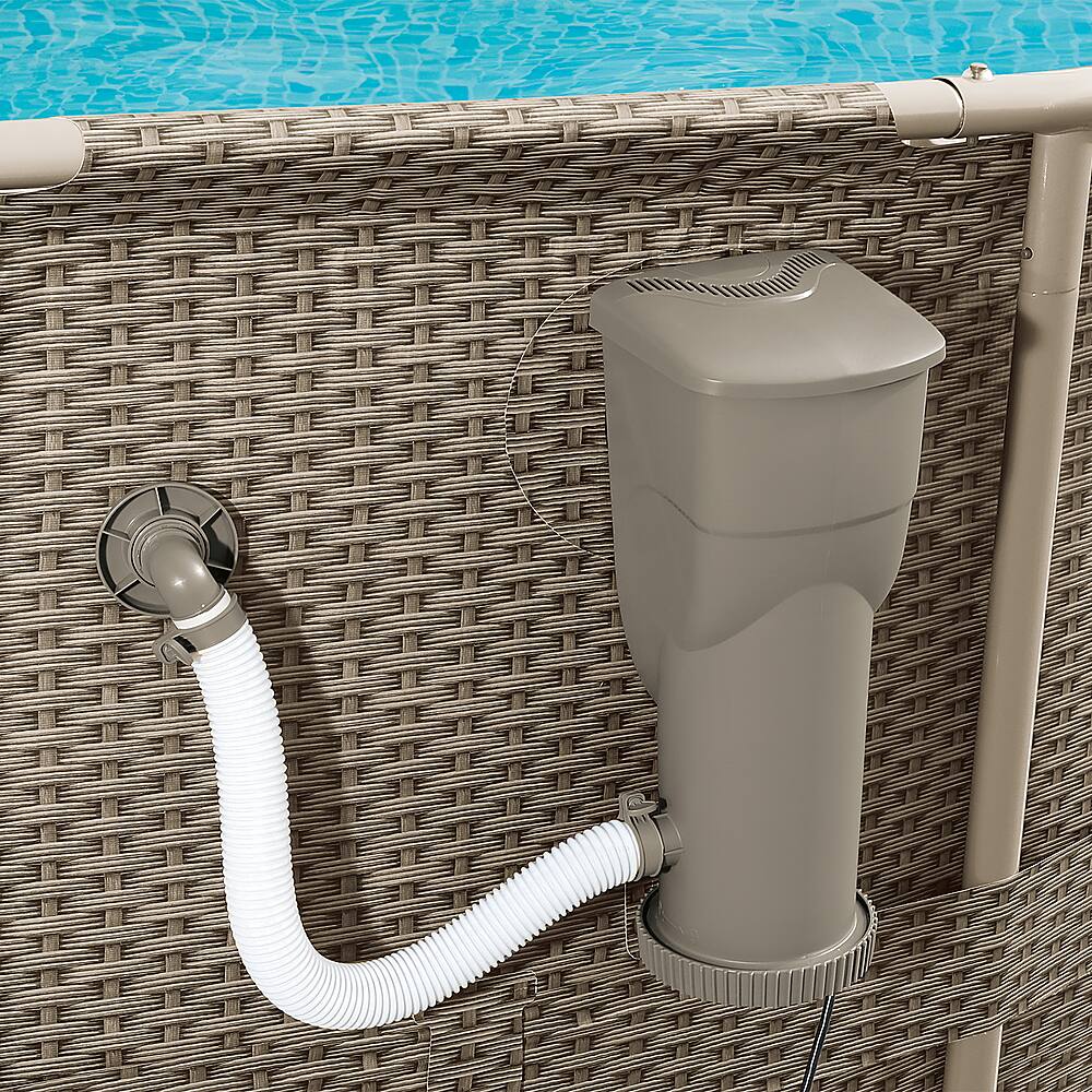 Summer Waves - 1500 Gallon Above Ground Framed Pool Filter Pump