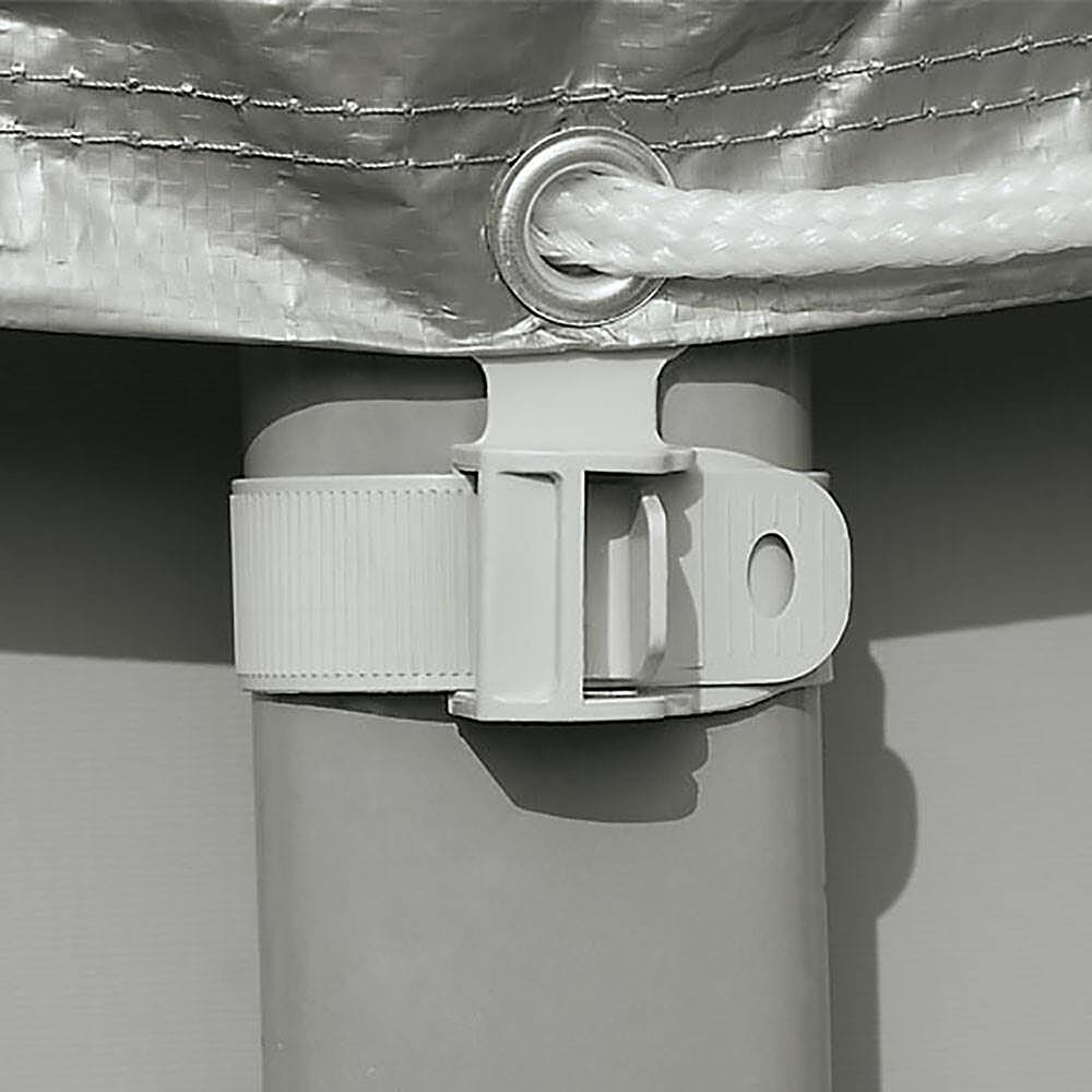 Back. Intex - Debris Cover for 18' Intex Ultra Frame Pools - Multi.