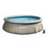 Front Zoom. Summer Waves - 12-foot x 36-inch Inflatable Above Ground Swimming Pool with Pump - Gray.