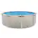 Front. Aquarian - 15 Foot x 52 Inch Steel Frame Above Ground Swimming Pool - Gray.
