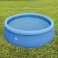 Alt View Zoom 15. Jleisure - 10 Foot Round 30 Inch Tall Prompt Set Inflatable Outdoor Backyard Swimming Pool - Blue.