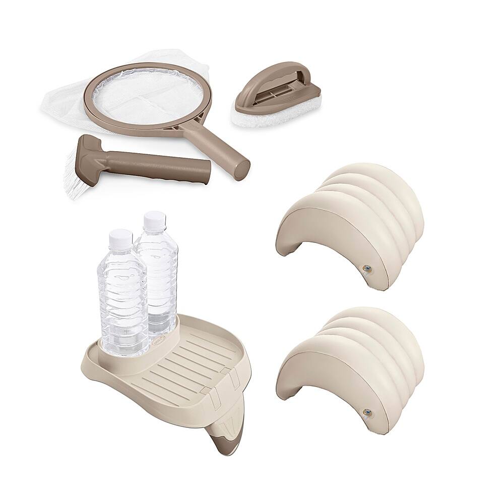  Intex - Maintenance Kit, Cup holder &amp; Inflatable Headrest