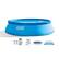 Front. Intex - 15-foot x 42-inch Easy Set Inflatable Above Ground Swimming Pool with Pump - Blue.