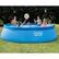Alt View 11. Intex - 15-foot x 42-inch Easy Set Inflatable Above Ground Swimming Pool with Pump - Blue.