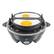 Alt View 17. Elite Gourmet - 7-Egg Automatic Egg Cooker - Dark Gray.