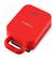 Front Zoom. Elite Gourmet - 3-in-1 Waffle/Sandwich Maker & Grill - Red.