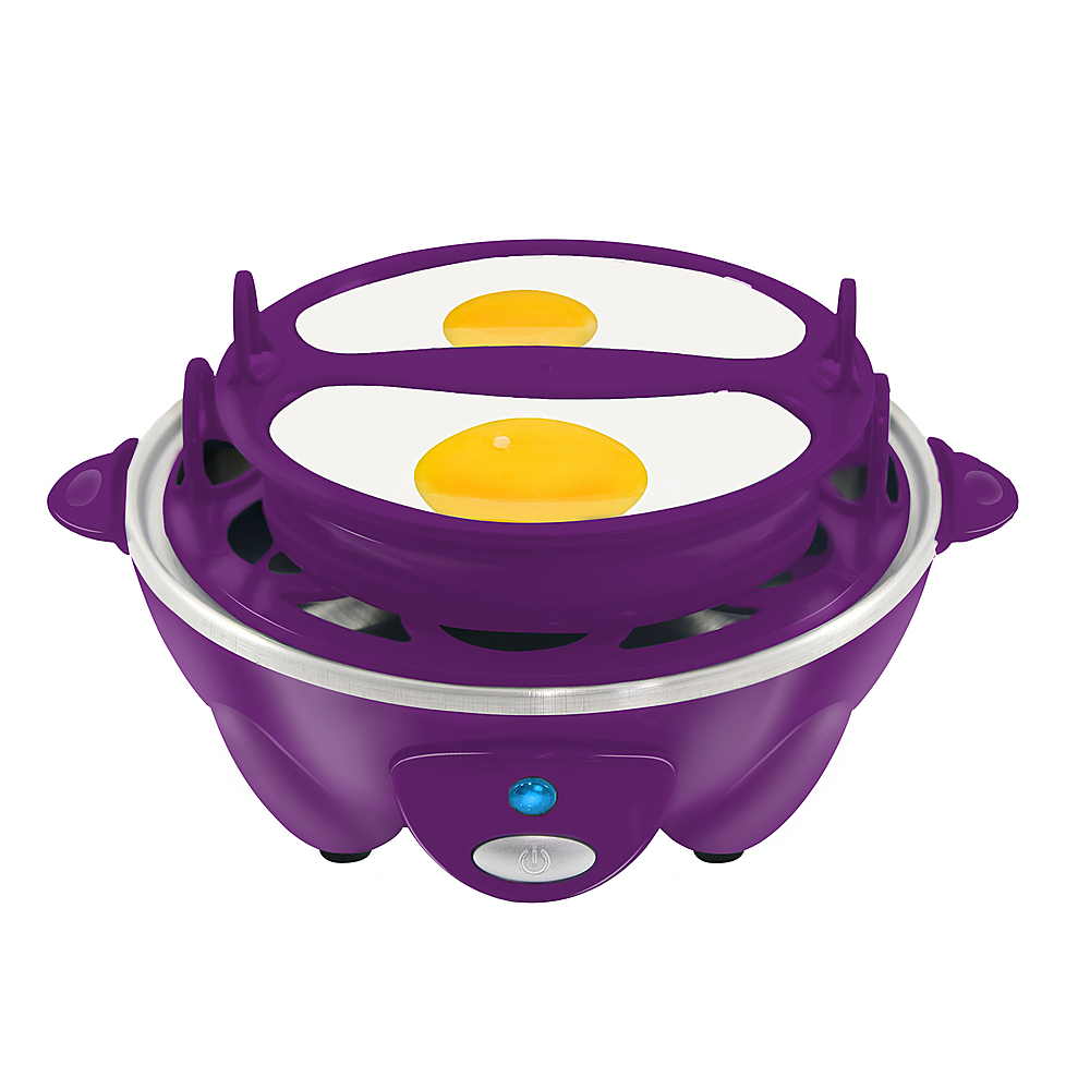 Elite Gourmet 7-Egg Automatic Egg Cooker Red EGC-007R - Best Buy