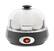 Front. Elite Gourmet - 7-Egg Automatic Egg Cooker - Charcoal Gray.